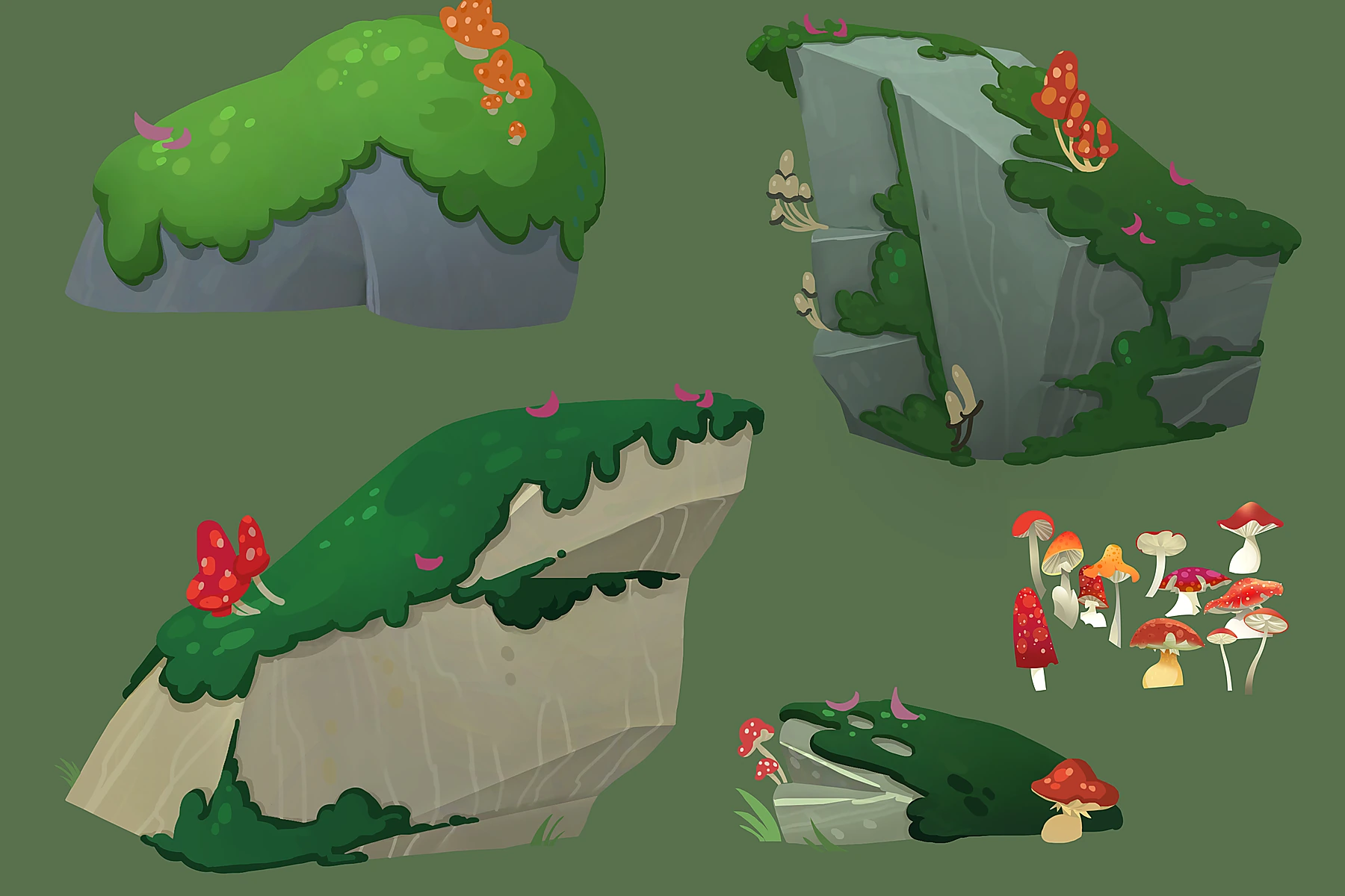Environment development artwork